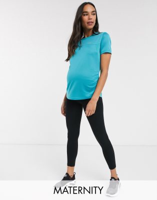 фото Хлопковые леггинсы asos 4505 maternity-черный