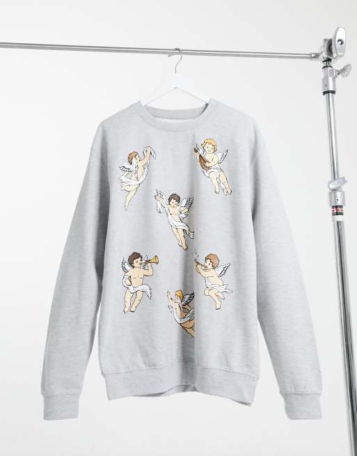 Grey 2024 cherub sweatshirt