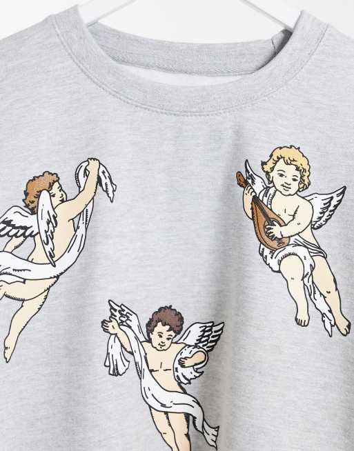 Grey 2025 cherub sweatshirt