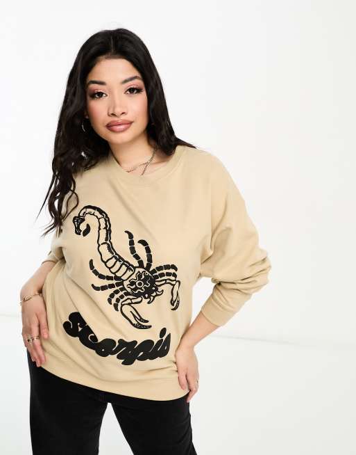 Topshop discount scorpion sweatshirt