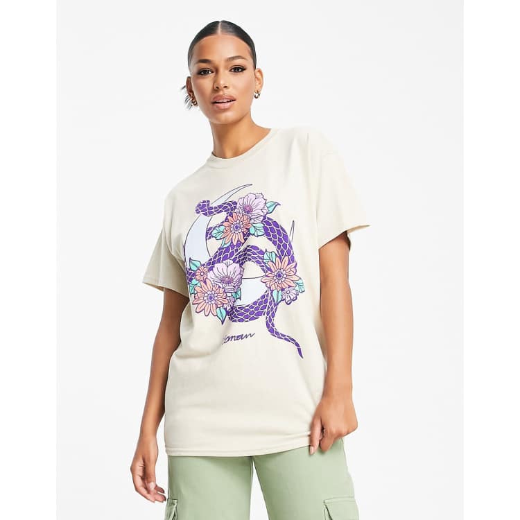 Maglietta serpente 2024 bershka