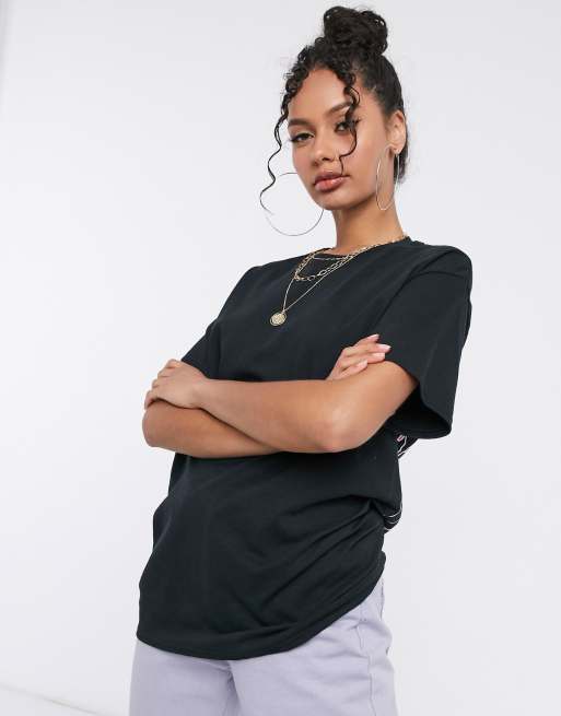 HNR LDN - T-shirt oversize con cristallo sul retro, 2 di 4