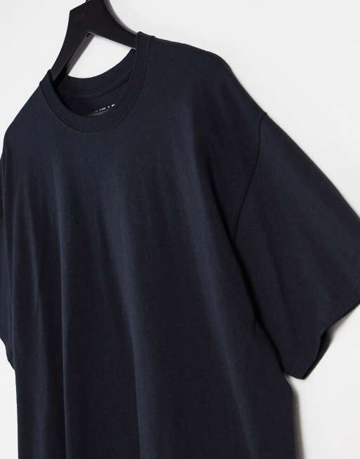HNR LDN – T-shirt oversize z nadrukiem Yin i Yang na plecach, 4 z 4