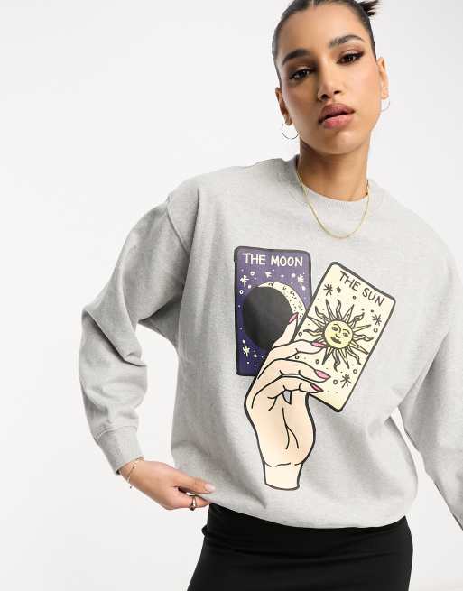 Pacsun moon online sweatshirt