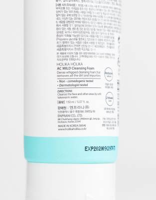 ac mild cleansing foam