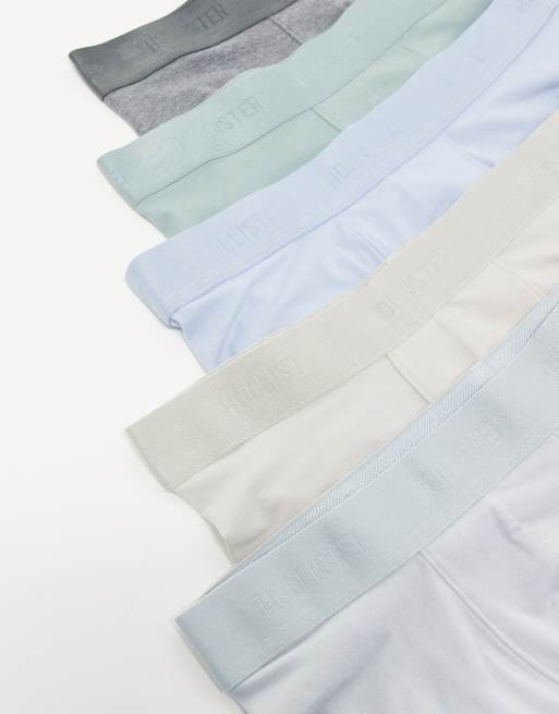 Hollister – 10er-Pack mehrfarbige, klassische Basic-Unterhosen, 3 von 3