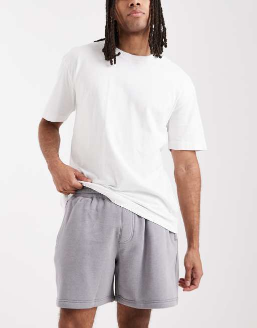 Hollister 3 pack 8" jersey shorts in grey and black, 2 of 5