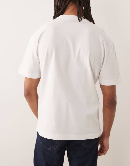 Hollister 3 pack classic short sleeve t-shirt in white, 4 of 5