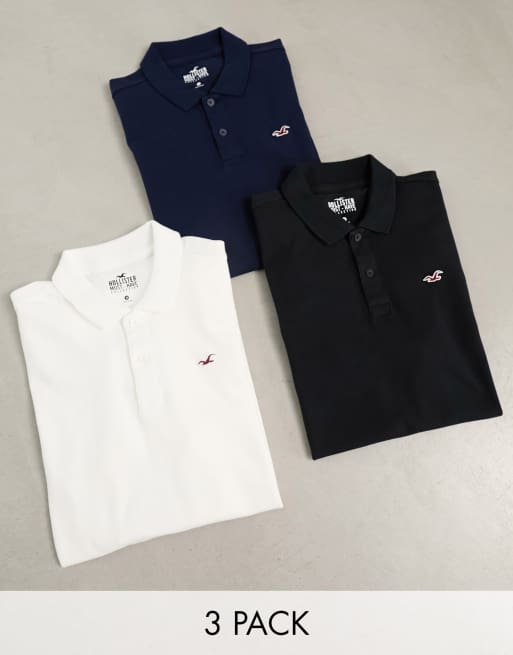 Hollister, Shirts, Hollister Stretch Classic Fit Polo T