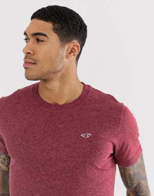 hollister red t shirt