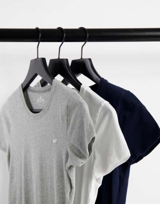 Lot 3 t shirt hollister store