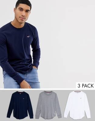 hollister long sleeve shirts guys