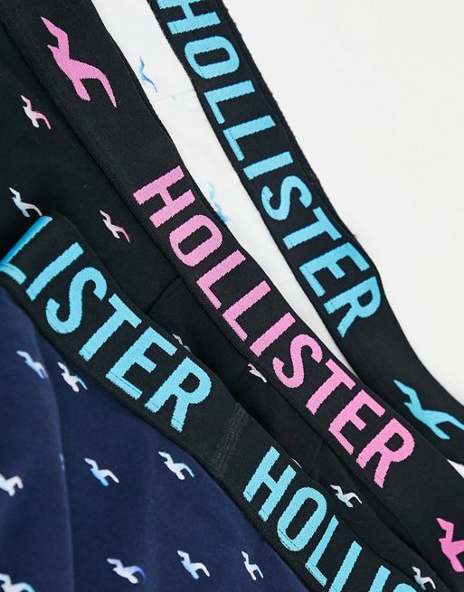 Hollister 5 pack trunks in blue