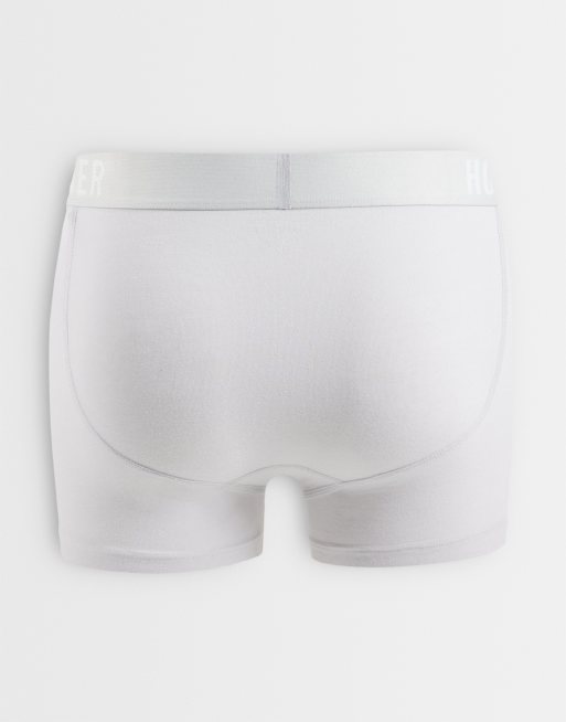 Hollister 5-pack boxershorts med logga i svart/blå/grå/rosa, 2 av 3