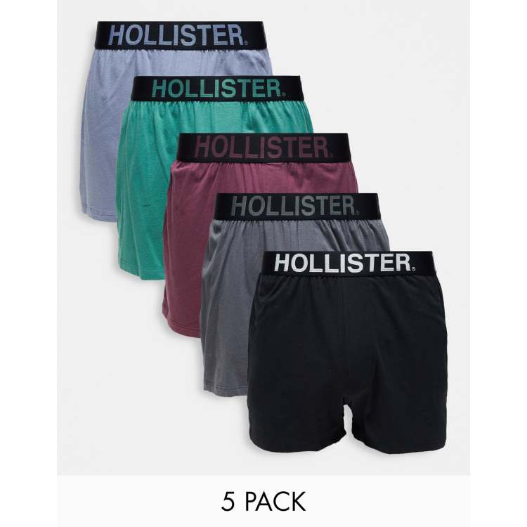 Shop Hollister Co. Street Style Cotton Co-ord Logo Loungewear Boxer Briefs  by KTshop14