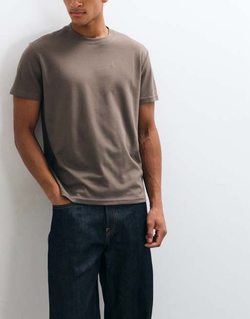 Hollister 5 pack everyday t-shirt in grey, khaki and black, 2 of 5
