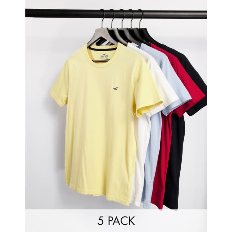 Red and yellow black and 2025 white shirt