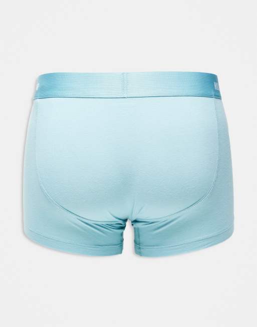 Hollister 5 pack logo tonal waistband trunks in multi, 2 of 3