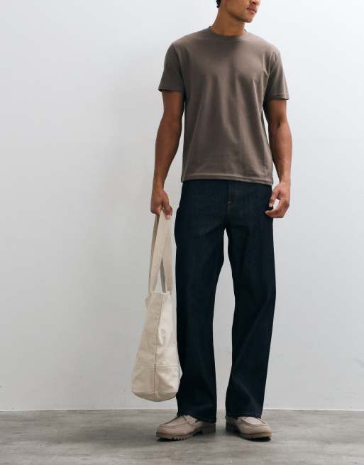 Hollister 5-pack vardagst-shirt i grått, khaki och svart, 3 av 5