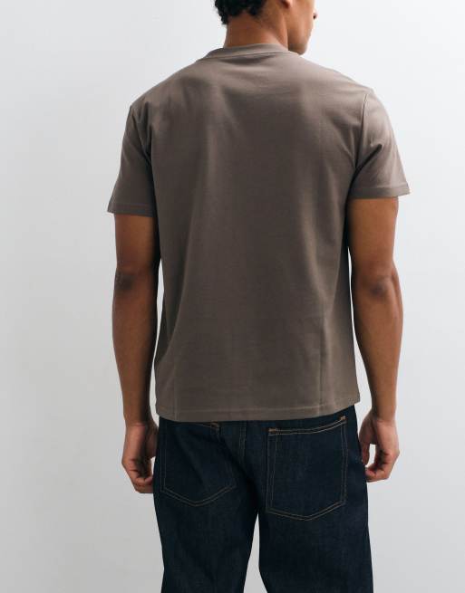 Hollister 5-pack vardagst-shirt i grått, khaki och svart, 4 av 5