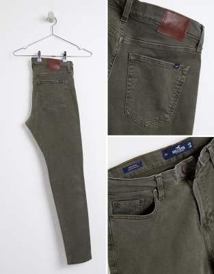 pocket superskinny biker detail pants 