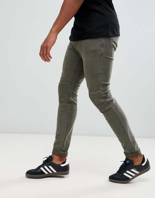 Biker jeans hot sale hollister