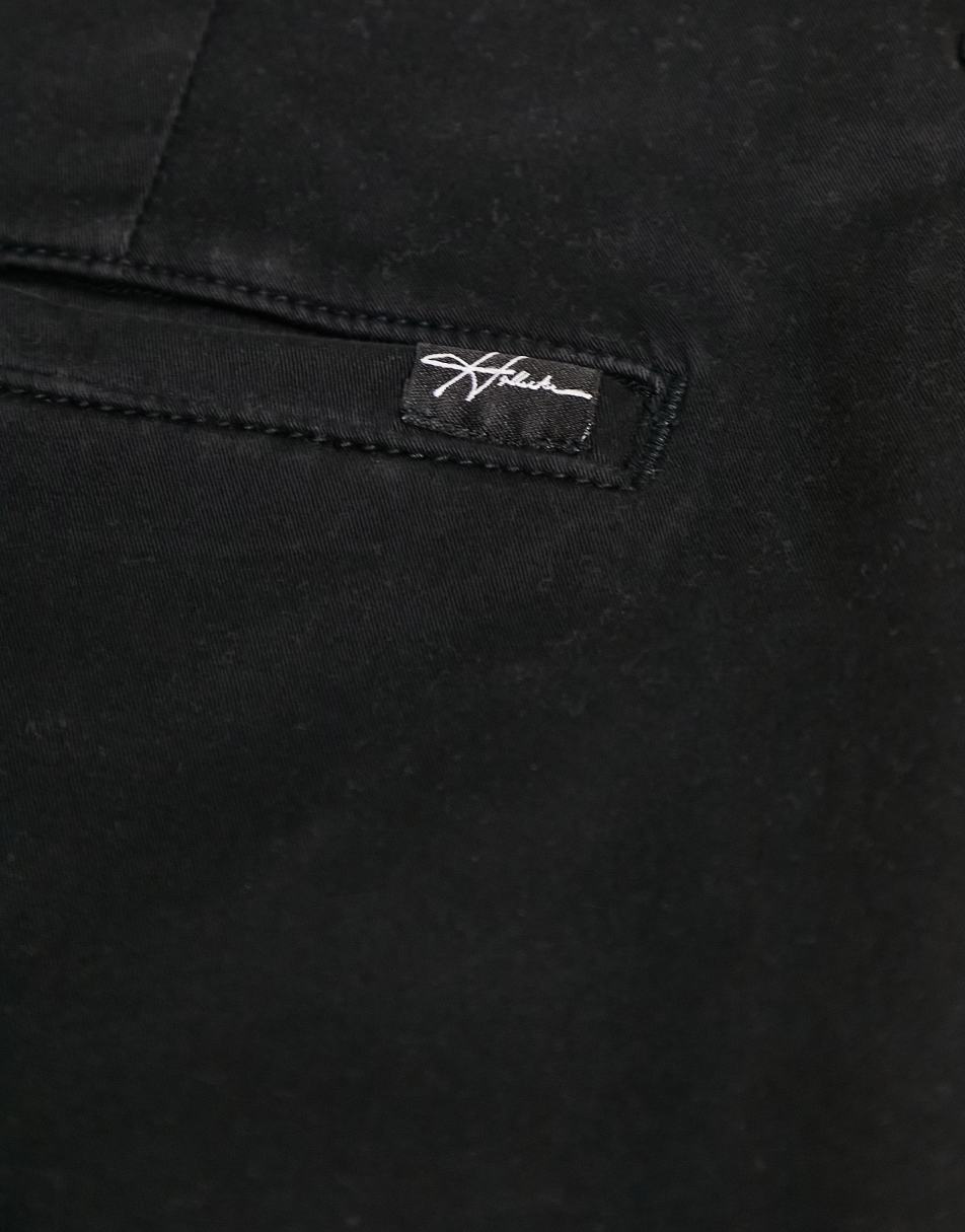 Hollister 90's slim fit chino trousers in black 1