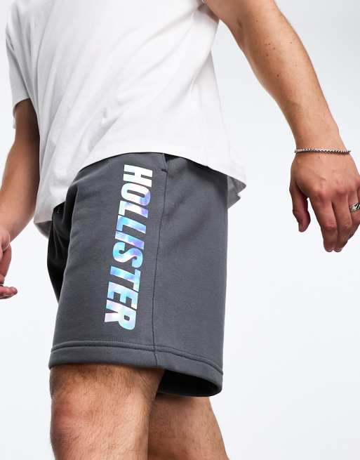 Hollister mens fleece shorts sales