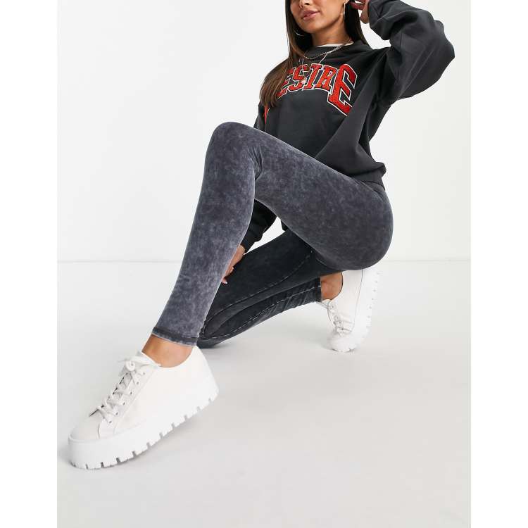Grey hollister leggings online