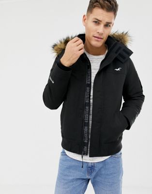 sherpa lined fleece jacket hollister