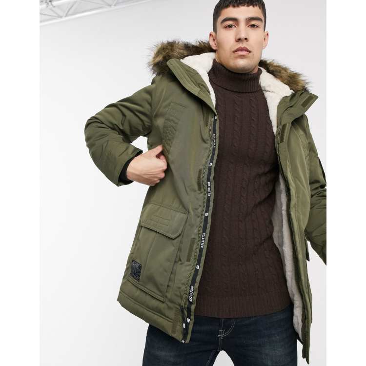 Hollister down outlet parka review