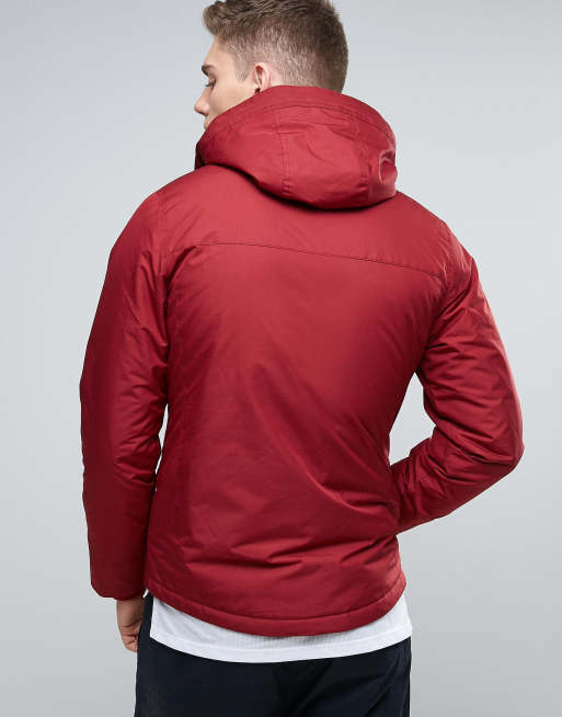Hollister jacket red sales