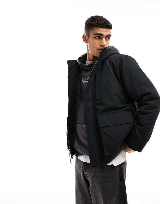 Hollister Co. ALL WEATHER CHAIN - Winter jacket - black 