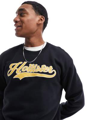 Black and best sale gold champion sweatshirt