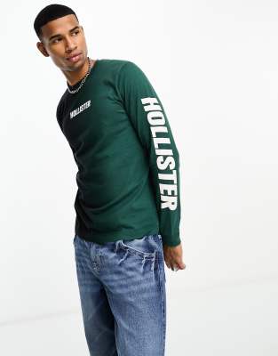 Hollister striped long sleeve best sale