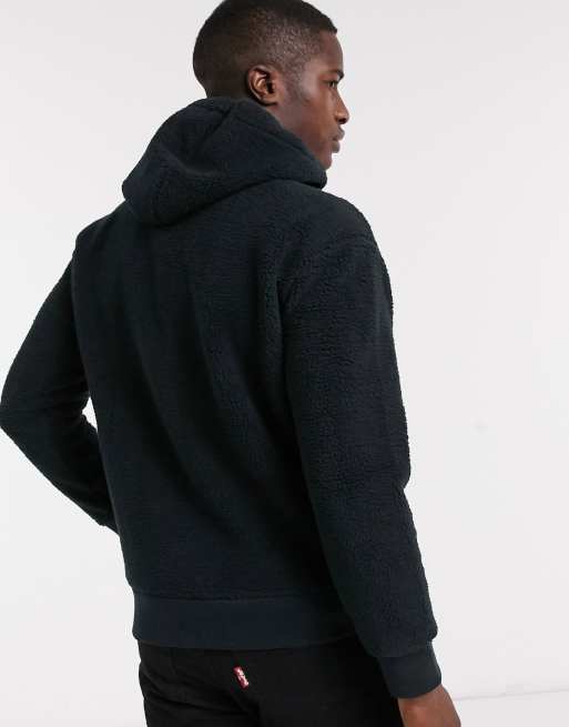 Hollister half best sale zip hoodie