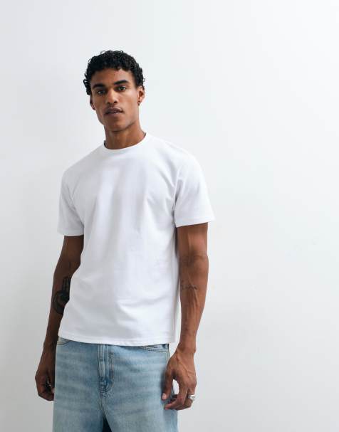 Hollister avslappnad t-shirt för vardagsbruk i vitt - view 1