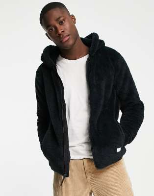 hollister sherpa jacket