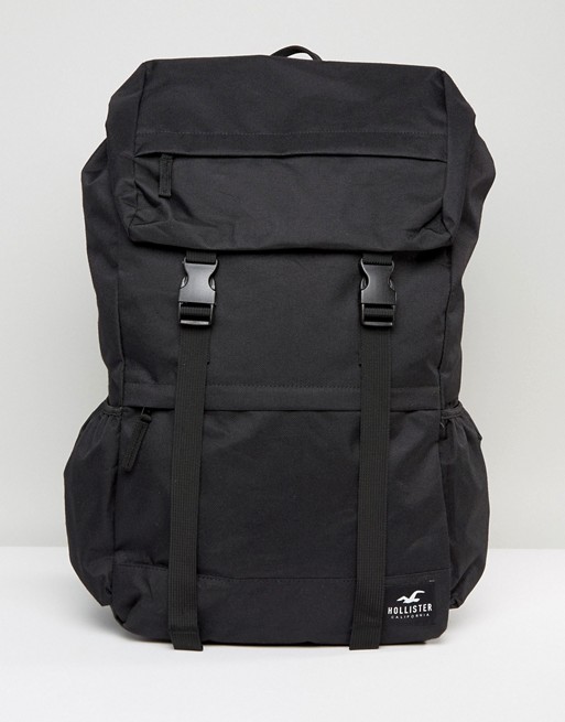 Hollister Backpack Roll Top in Black
