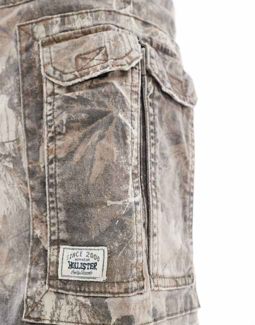 Hollister baggy cargo shorts in camoflauge, 5 of 5