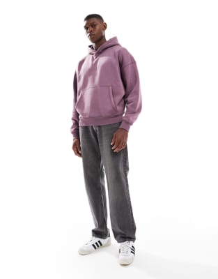 Hollister baggy front pocket hoodie in pink | ASOS