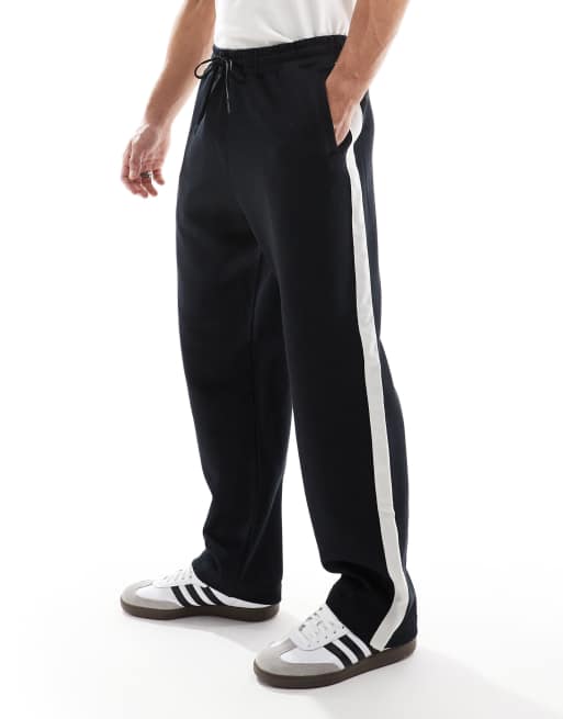 Hollister baggy track pants in black part of a set