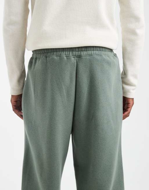 Hollister baggy trackies in green, 4 of 5