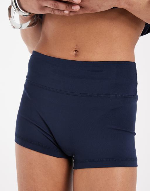 Hollister basic micro shorts in navy, 4 of 5