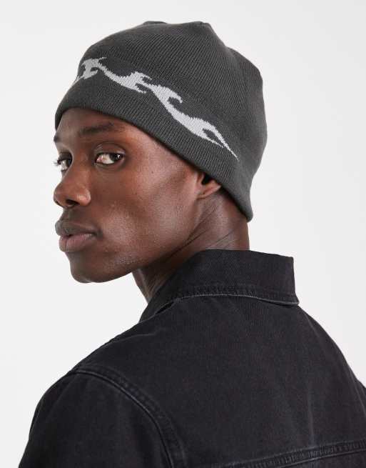 Hollister - Beanie in donkergrijs, 3 van 3