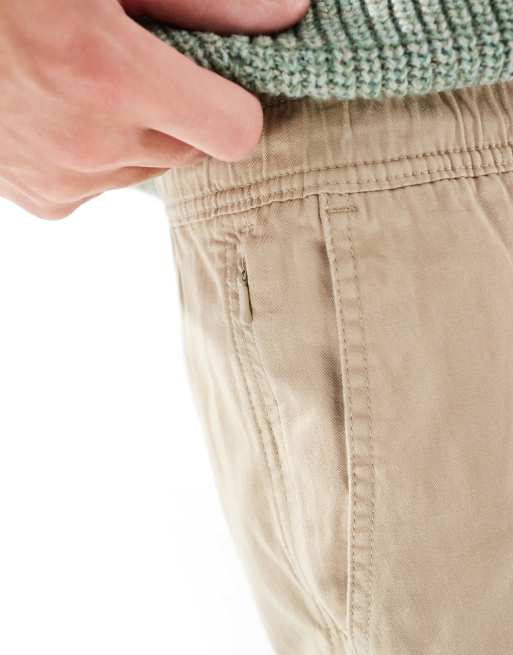 Hollister - Beige afslappede bukser med lige ben, 2 af 5