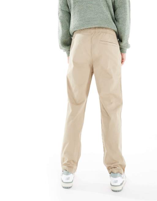 Hollister - Beige afslappede bukser med lige ben, 4 af 5