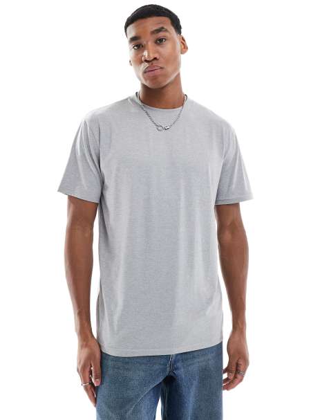 Hollister - Beige afslappet lounge-T-shirt - view 1