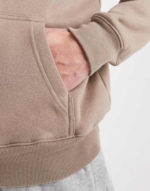 Hollister – Beige huvtröja med kontrastfärgade sömmar, 5 av 5