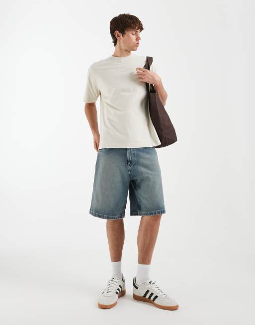 Hollister - Beige T-shirt med logo på brystet, 3 af 5